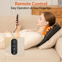 Load image into Gallery viewer, Brelley Neck and Shoulder Revolving Heat Therapy Device, Back Massager for Pain Relief Deep Tissue