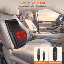 Load image into Gallery viewer, Brelley Neck and Shoulder Revolving Heat Therapy Device, Back Massager for Pain Relief Deep Tissue